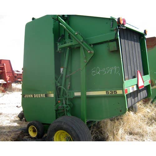 Used John Deere 535 Baler parts.