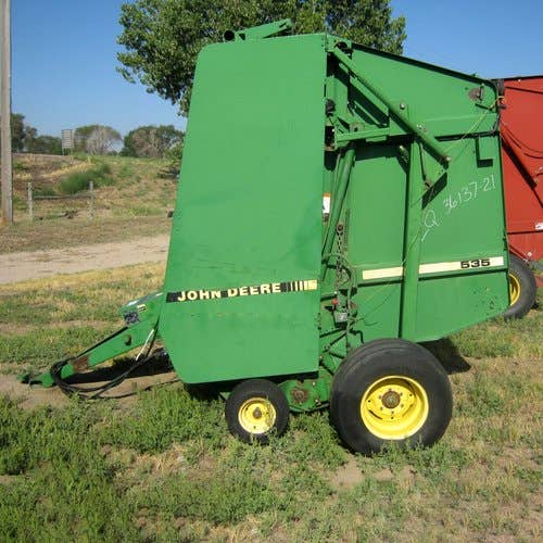 Used John Deere 535 Baler parts.