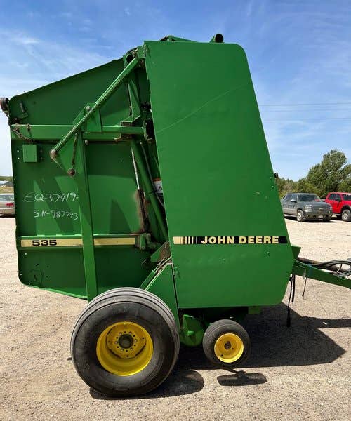 Used John Deere 535 Baler parts.