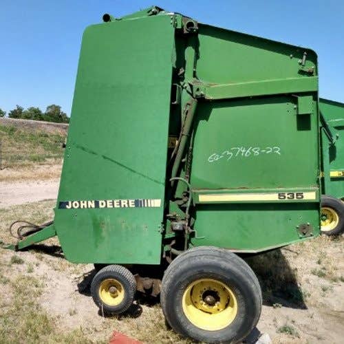 Used John Deere 535 Baler parts.