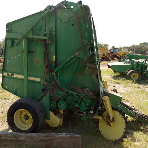 Used John Deere 535 Baler parts.