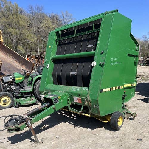 Used John Deere 535 Baler parts.