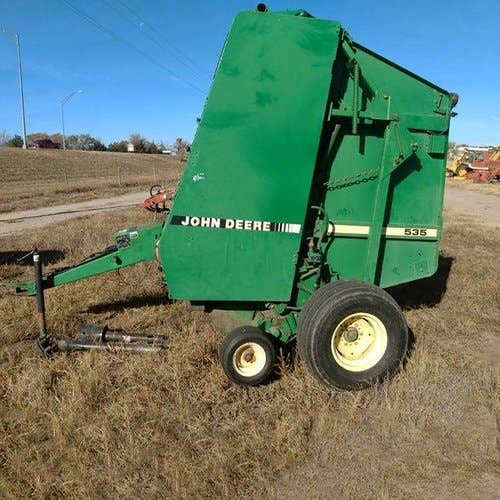 Used John Deere 535 Baler parts.