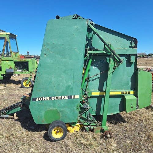 Used John Deere 535 Baler parts.