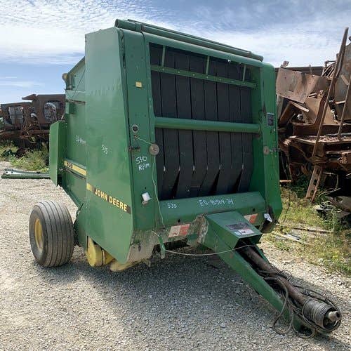Used John Deere 535 Baler parts.