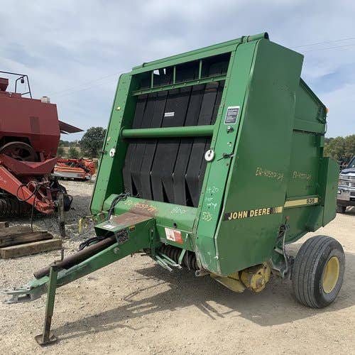 Used John Deere 535 Baler parts.