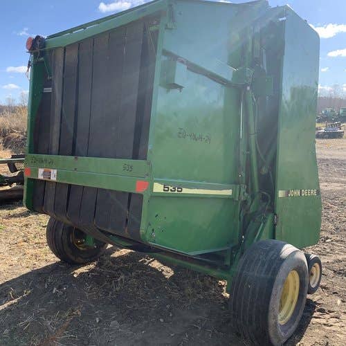 Used John Deere 535 Baler parts.