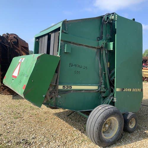 Used John Deere 535 Baler parts.