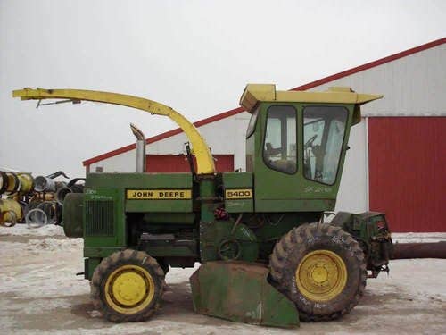 Used John Deere 5400 Harvester parts.