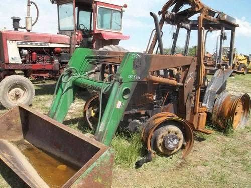 Used John Deere 5400 Tractor parts.