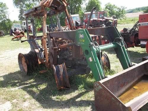 Used John Deere 5400 Tractor parts.