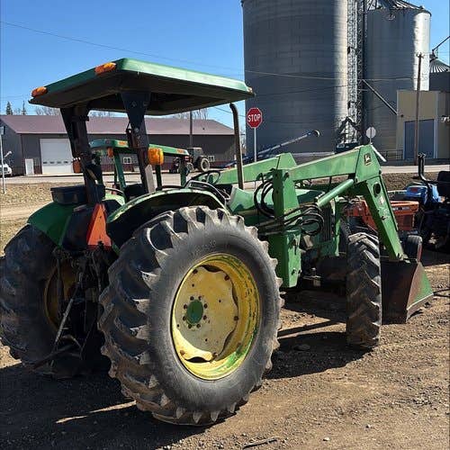 Used John Deere 5400 Tractor parts.