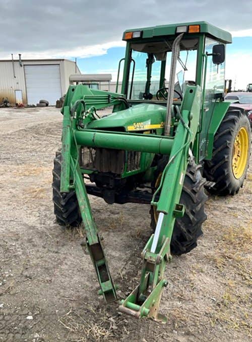 Used John Deere 5410 Tractor parts.