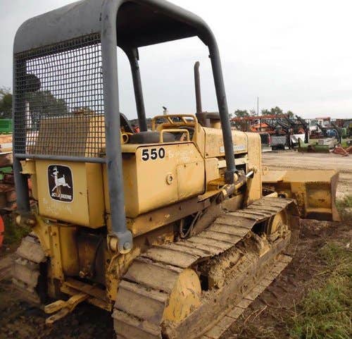 Used John Deere 550 Construction & Industrial parts.