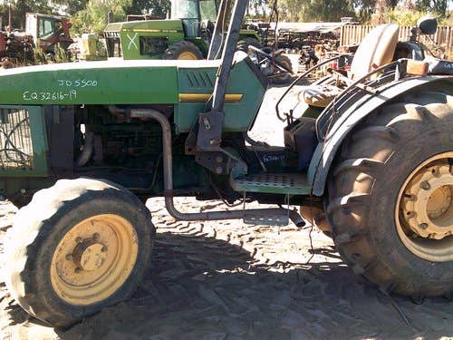Used John Deere 5500N Tractor parts.