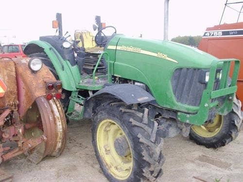 2006 Used John Deere 5525 Tractor parts.