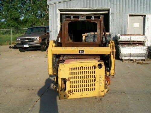 Used John Deere 5575 Skid Steer Loader parts.