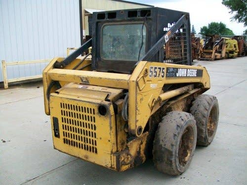 Used John Deere 5575 Skid Steer Loader parts.