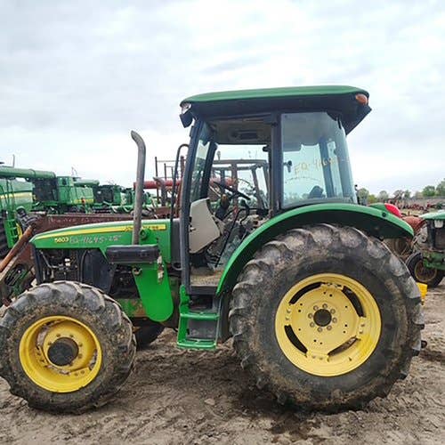 Used John Deere 5603 Tractor parts.