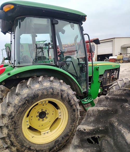 Used John Deere 5603 Tractor parts.
