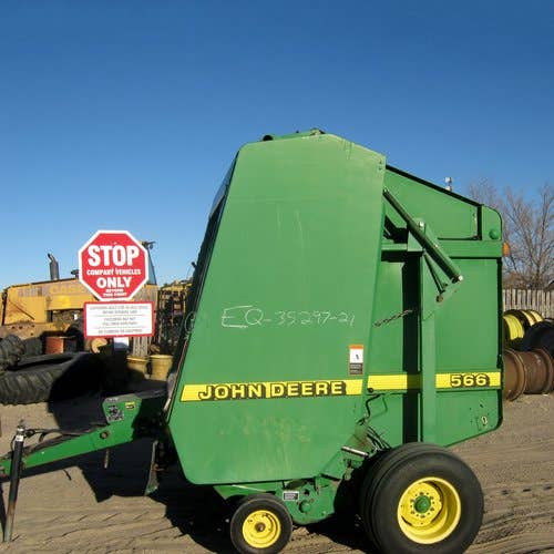 Used John Deere 566 Baler parts.