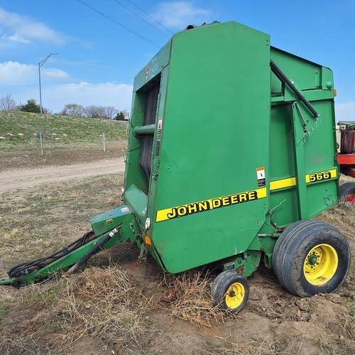Used John Deere 566 Baler parts.
