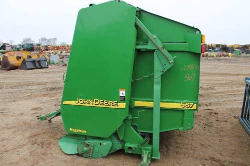 Used John Deere 567 Baler parts.