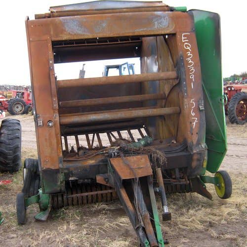 Used John Deere 567 Baler parts.