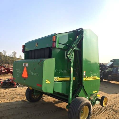 Used John Deere 567 Baler parts.