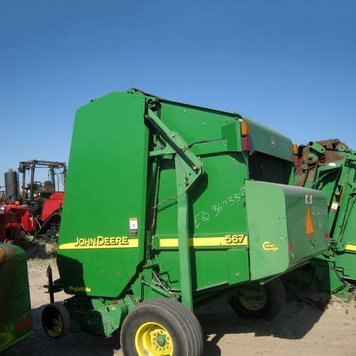 Used John Deere 567 Baler parts.