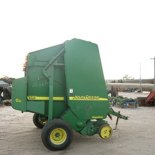 Used John Deere 567 Baler parts.