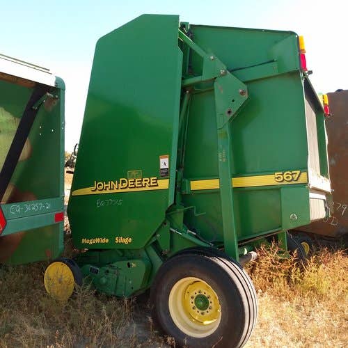 Used John Deere 567 Baler parts.
