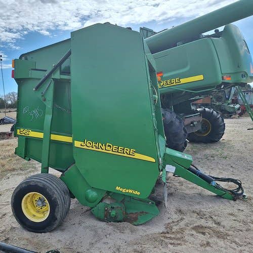 Used John Deere 567 Baler parts.
