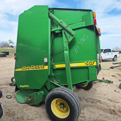 Used John Deere 567 Baler parts.
