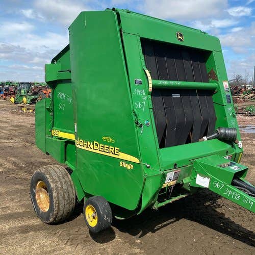 Used John Deere 567 Baler parts.