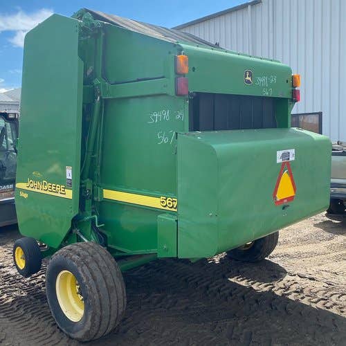 Used John Deere 567 Baler parts.