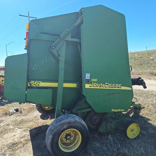 Used John Deere 567 Baler parts.