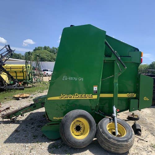 Used John Deere 567 Baler parts.