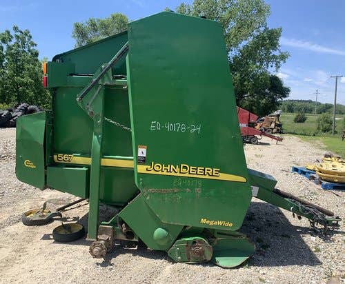 Used John Deere 567 Baler parts.