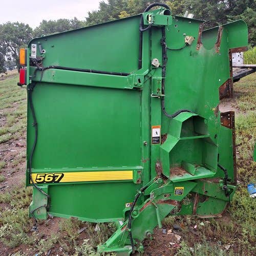 Used John Deere 567 Baler parts.