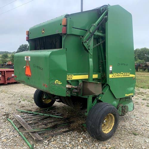 Used John Deere 567 Baler parts.