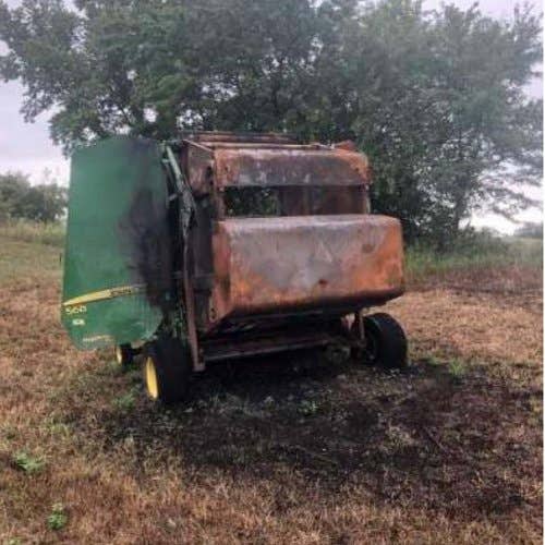 2007 Used John Deere 568 Baler parts.
