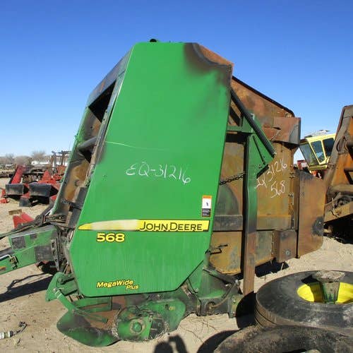 Used John Deere 568 Baler parts.