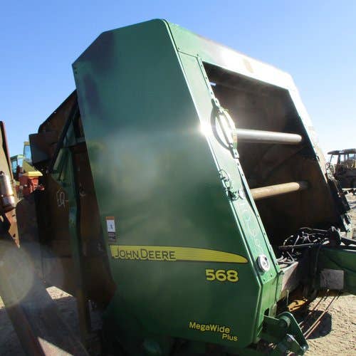Used John Deere 568 Baler parts.