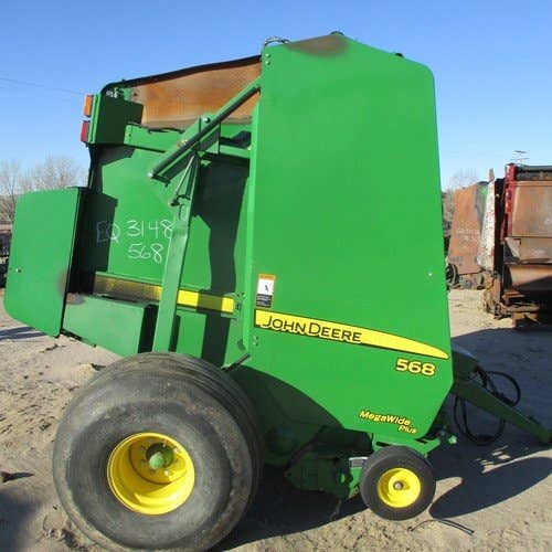 Used John Deere 568 Baler parts.