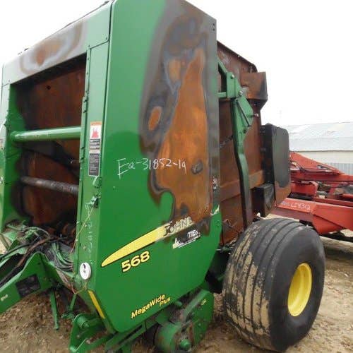 Used John Deere 568 Baler parts.