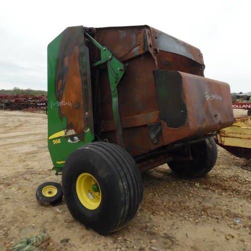 Used John Deere 568 Baler parts.