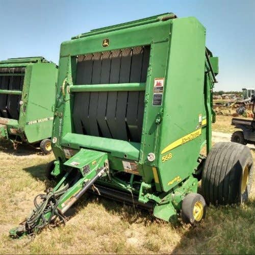 Used John Deere 568 Baler parts.