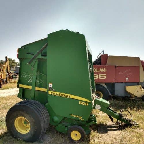 Used John Deere 568 Baler parts.