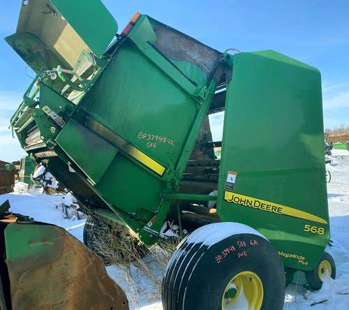 2009 Used John Deere 568 Baler parts.